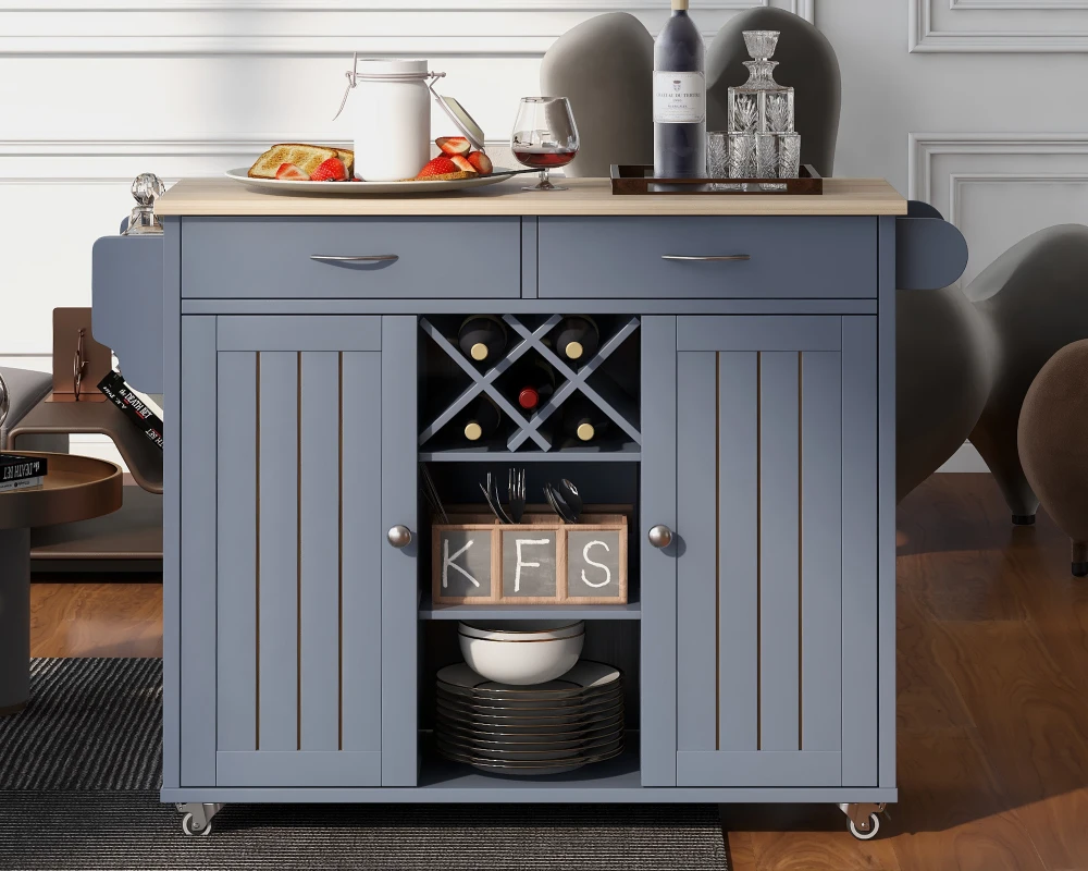 modern kitchen island storage